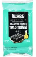 Чипсы из морских водорослей Nicos Seaweed Snack Traditional Flavor 4г