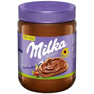 Шоколадна паста крем Milka с фундуком 600g (4212) фото 1
