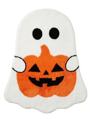 М'який декоративний килим Halloween Teppich Привид з гарбузом 1шт (11787) фото 1