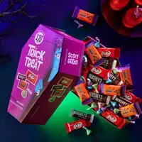 Подарункова коробка з цукерками Hershey's Milk Chocolate Assorted Trick or Treat на Хелловін 120 шт. (1,15 кг)