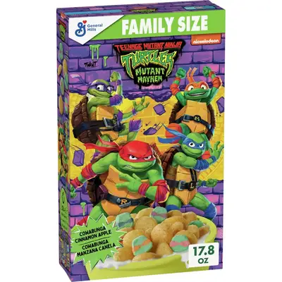 Пластівці Teenage Mutant Ninja Turtles: Mutant Mayhem Cereal 504,6g (5559) фото 1