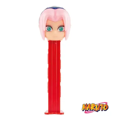 Диспенсер із цукерками Pez Naruto Collection Сакура 17 г (8548) фото 1