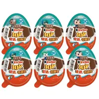 Шоколадні яйця Kinder Joy Funko Pop DC Super Heroes 6шт х 20г