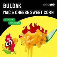 Макарони Samyang Buldak Sweet Corn Mac & Cheese 165г