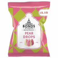 Желешки Bonds of London Pear Drops Bags 130g