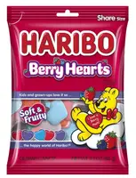 Жевательные конфеты Haribo Berry Hearts Gummies 88г