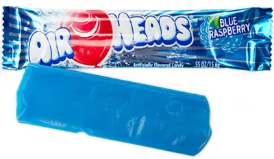 Жувальна цукерка Airheads зі смаком блакитної малини 15.6г (6969) фото 1