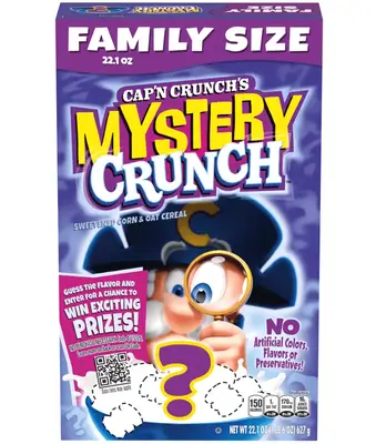 Сухой завтрак Cap'n Crunch's Mystery Crunch Sweetened Corn and Oat Cereal 627г (11907) фото 1
