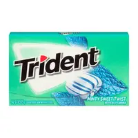Жвачки Trident Minty sweet twist 14st