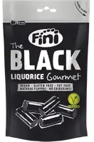 Лакричные конфеты Fini Black Gourmet Liquorice 180г