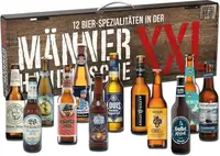 Пивной подарочный набор Männerhandtasche XXL Победитель октоберфеста с 12 видами пива 0.33 мл.