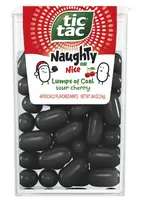 Драже Tic Tac Наужные или Nice Lumps of Coal Sour Cherry Mints 23.8г