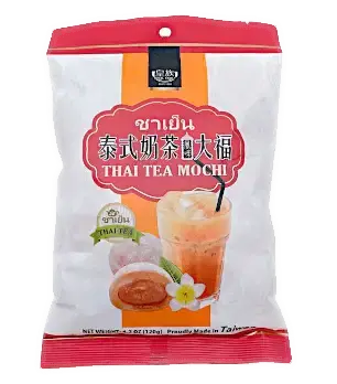 Моті зі смаком тайського чаю Thai Tea Mochi 120g (5378) фото 1