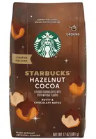 Молотый кофе​​​​​​​ Starbucks Hazelnut Cocoa Flavored Ground Coffee 481г