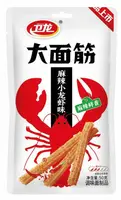 Острый снек Латяо Weilong Spicy Crayfish Flavored Spicy Strips 106г