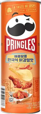 Чіпси Pringles Korean Sweet Crispy Chicken Flavour 118г (10648) фото 1