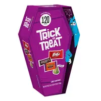 Подарункова коробка з цукерками Hershey's Milk Chocolate Assorted Trick or Treat на Хелловін 120 шт. (1,15 кг)