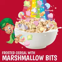 Сухий сніданок General Mills Lucky Charms Jumbo Unicorns with Marshmallows Family Size 527г