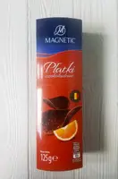 Шоколадные чипсы Platki Czekoladowe pomarancz 125g
