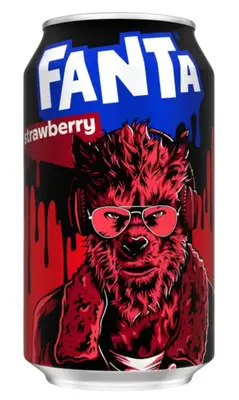 Газований напій Fanta Halloween Strawberry 355мл (11826) фото 1