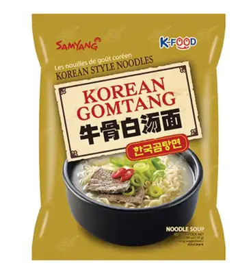 Локшина швидкого приготування Samyang Korean Gomtang Ramen, 110г (6611) фото 1