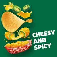 Чипсы Pringles Cheesy Jalapeno Popper Potato Crisps 158г