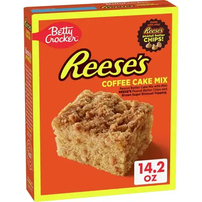 Суміш для торта Betty Crocker REESE'S Peanut Butter Coffee Cake Mix 402g (5543) фото 1