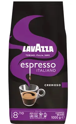 Кофе в зернах Lavazza Espresso Italiano Cremoso 1кг (10406) фото 1