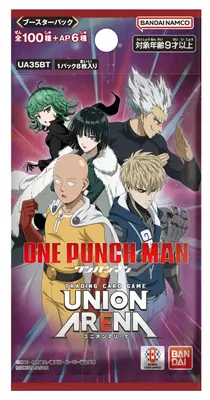 Коллекционные карты Bandai Union Arena One Punch Man 1 упаковка (10383) фото 1