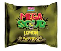 Кислые конфеты Barnetts Mega Sour Lemon Candy 104г