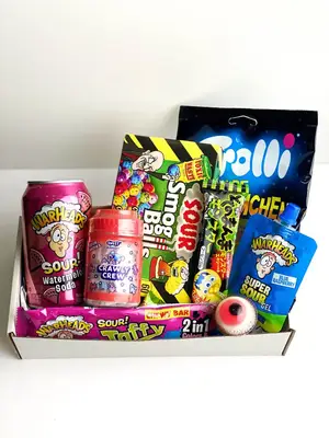 Кислий бокс солодощів Warheads Sour Box Of Sweets (4652) фото 1