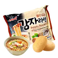 Лапша быстрого приготовления Samyang Buldak Potato Ramen 120г