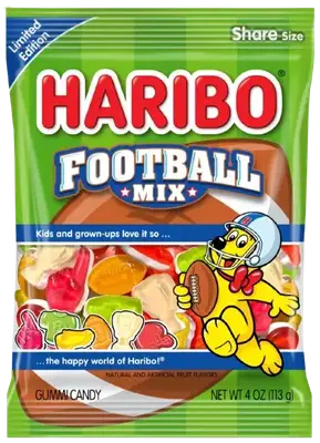 Жувальні цукерки Haribo Football Mix 113г (8726) фото 1