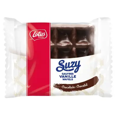 Бельгийские вафли Lotus Suzy Vanille Chocolate 37g (5550) фото 1