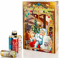 Адвент календарь Frohe Weihnachten Mit Dem Bier Adventskalender пивной набор 24 шт.