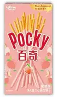 Японские палочки Glico Pocky Creamy Peach Biscuit Sticks 55g