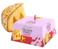 Пасхальный кекс коломба Bauli Creazioni di Pasqua Colomba Cioccolato Bianco с персиковой начинкой 750г