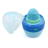 Кислая конфета Warheads Super Sour Twist and Shake Eggo 18g Голубая малина
