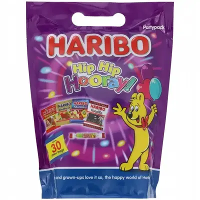 Желейки Haribo Hip Hip Hooray Minis 482 g (5645) фото 1