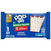 Упаковка тостів Kellogg's Pop-Tarts Whole Grain Frosted Strawberry Pastry 10 х 48г