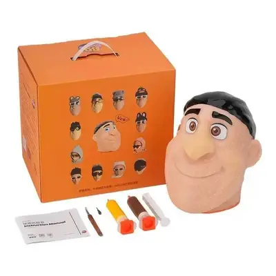 Игрушка-антистресс Голова с прыщами Pimple Daddy Popping Toy Black 1шт (11470) фото 1