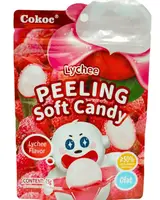 Желейні цукерки Cokoc Peeling Soft Candy Lychee 75г