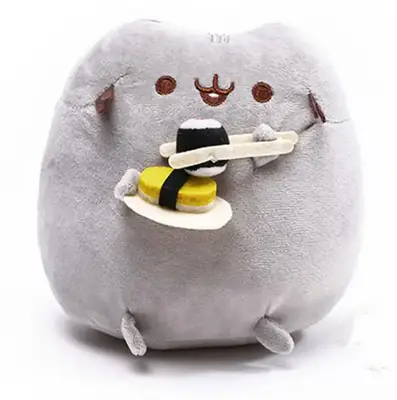 Мягкая игрушка Pusheen Sushi Кот с роллами в лапках 15см (8054) фото 1