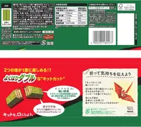 Шоколадные мини-батончики KitKat Yokubari Double Adult Sweet Matcha Original 10шт х 11.3g