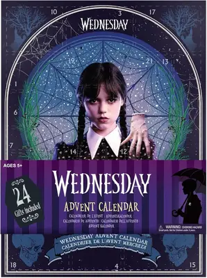 Адвент календар Wednesday Addams Cinereplicas Advent Calendar 1шт (10082) фото 1