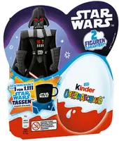 Набор шоколадных яиц Kinder Surprise Star Wars Дарт Вейдер 4шт × 20г