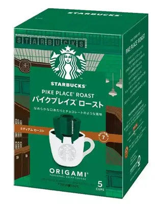 Капельный кофе Starbucks Origami Personal Drip Coffee Pike Place Roast 4 х 8.4г (8274) фото 1