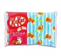 Батончики Kit Kat Strawberry Milk Flavor 11 mini