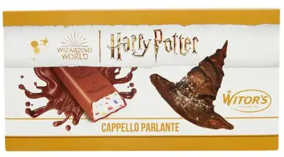 Шоколадный батончик Witor's Harry Potter Mini Barrette Cristalli Frizzanti 100г (7539) фото 1