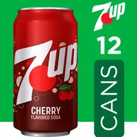 Газированный напиток 7-Up Cherry Flavored Soda 355мл